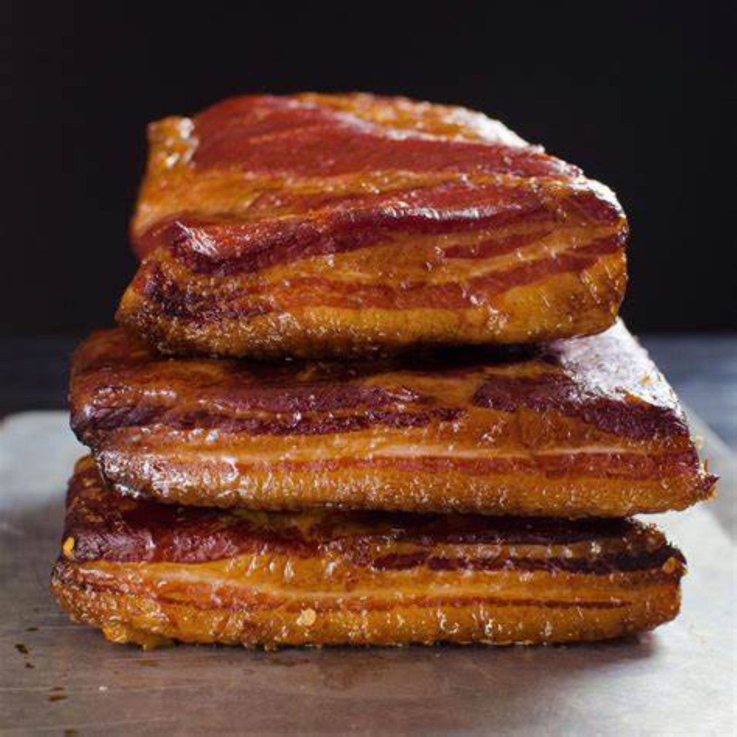 Maple Bourbon Glazed Bacon